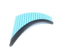 flauta de pan Panflute 22 Tubos Material Plástico ABS G Key Panpipes Instrumentos Musicales Pan Xiao Flauta Con Bolsa (Color : Blue Right Hand)