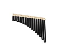Flauta De Pan Para Principiantes Flauta De Pan En C De 16 Y 18 Tubos Fácil De Aprender Para Principiantes Instrumento Especial Que Se Puede Desmontar(18 brown)