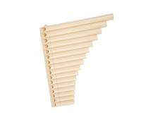 Flauta De Pan Para Principiantes Práctica Docente Profesional Tocando La Flauta De Pan Para Principiantes De 16 A 18 Años Instrumento De Color Para Adultos(16 white)