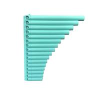 Flauta De Pan Para Principiantes Práctica Docente Profesional Tocando La Flauta De Pan Para Principiantes De 16 A 18 Años Instrumento De Color Para Adultos(16 blue)