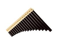 Flauta De Pan Profesional Flauta De Pan De 16 Tubos Para Principiantes Do Mayor Fácil De Aprender Con Accesorios(Black)