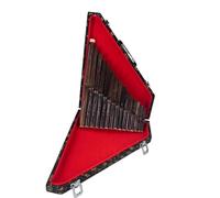 Flauta De Pan Profesional Flauta De Pan De 8 Tonos Do Mayor Instrumento De Viento Popular De 15 Tonos Caja Profesional De 18 Tonos(15-hole panpipes with hard case)