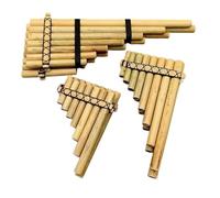 Flauta De Pan Profesional Flauta De Pan Doble 15 Tubos Flauta Hecha A Mano Tradición Tocar Instrumentos Musicales Profesionales Populares(C2)