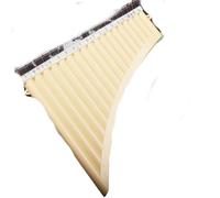 Flauta De Pan Profesional Flauta De Pan Resina 18 O 16 Tubos Un Instrumento Sencillo Y Portátil Para Principiantes(18-tube beige)