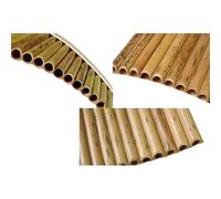 Flauta De Pan Profesional Flautas De Pan De 22 Y 25 Tubos En Sol Y Do Mayores Para Interpretación Profesional(Varnish 22 tubes in G major)