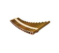 Flauta De Pan Profesional Instrumento Musical Tradicional Flauta De Pan 15 Flautas Principiante En Sol Y Do Mayor Con Bolsa(15-pipe C major right-hand bass)