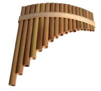 flauta de pan profesional Introducción Para Principiantes Al Instrumento Musical Étnico Tradicional Flauta De Pan De 18 Flautas En Clave F (Color : Left)