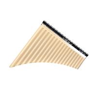 Flauta De Pan Profesional Las Flautas De Pan Resina Son Fáciles Aprender Y Aptas Para Principiantes Cuentan Con 18 Pipas Colores Vibrantes(Off-white 16-tube)