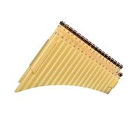 Flauta De Pan Profesional Las Flautas De Pan Resina Son Fáciles Aprender Y Aptas Para Principiantes Cuentan Con 18 Pipas Colores Vibrantes(Beige 18-tube)