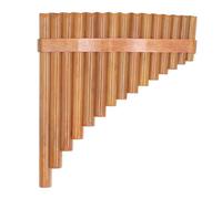 Flauta de Sartén Ajustable 15 Tipes G Instrumento Musical Key Tubos de bambú Flauta con Toallitas de Hisopos de Bolsa para Práctica Diaria (mano derecha)