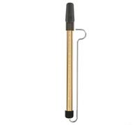 Flauta de silbato deslizante de metal con escala, aleación de aluminio y construcción de ABS, diseñada para educación musical y producción de sonido creativa en varios entornos (dorado)