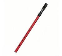 Flauta de silbato irlandés de 6 agujeros, modelo C D, instrumento clave diseñado para músicos de todos los niveles tocando melodías irlandesas tradicionales (rojo C)
