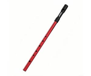Flauta de silbato irlandés de 6 agujeros, modelo C D, instrumento clave diseñado para músicos de todos los niveles tocando melodías irlandesas tradicionales (rojo C)
