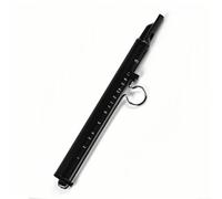 Flauta de silbato profesional diseñada para experiencias musicales interactivas y expresión creativa (negro)