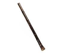 Flauta dulce de bambú morado y marrón oscuro de 8 agujeros instrumento de viento de madera tradicional Nanxiao tres especificaciones Principiantes Flauta Bambú(G-One Section)