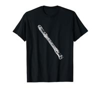 Flauta Dulce Instrumento Clarinete Flauta Camiseta gráfica económica