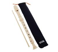 FLAUTA DULCE SOPRANO - Aulos (303A) Barroca (Plastico) 3 Piezas (Color Marfil)