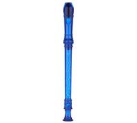 flauta dulce soprano Colorido 8 Agujeros Saxophone Descant Recorder Flauta Instrumento Principiantes (Color : Blue)