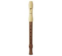 Flauta Dulce Soprano Hohner (9585 0) Alegra Mixta (Digitacion Alemana) (2 Piezas) Boquilla Marfil