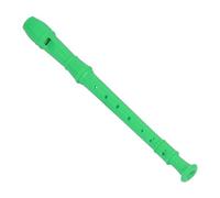flauta dulce soprano Profesional ABS Saxophone Descant Recorder Clarinete 8 Agujeros Estilo C Clave Principiantes Profesional Universal (Color : Green)
