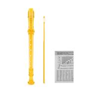 Flauta dulce soprano SJOYS ENGIEGEE de 8 agujeros, flauta dulce para ni os con varilla de limpieza y estuche, para la escuela, estudiantes, entre