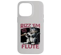 Flauta Gato Música Clásica Flautista Flautista Gatito Flautista Carcasa para iPhone 14 Pro MAX