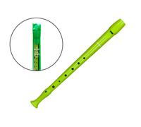 Flauta Hohner 9508 Color Verde Funda Verde y Transparente