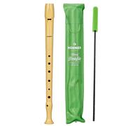 Flauta Hohner Dulce de Plástico + Funda + Limpiador - Material Escolar,cm,fespu