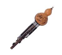 Flauta Hulusi Calabaza De Tres Tonos Calabaza Hulusi Instrumentos Musicales Folclóricos Cucurbitáceas Profesionales (Color : D Key)