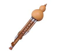 Flauta Hulusi hecha a mano, flauta de cucurbitáceas profesional, flauta de calabaza portátil para adultos principiantes, instrumento de calabaza, flauta Hulusi