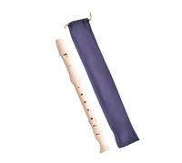 Flauta Inglesa De Tono Alto Instrumento Viento Profesional Con Diseño 8 Agujeros Flauta Dulce Madera