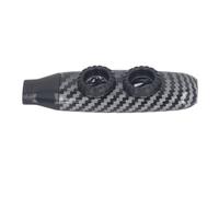 Flauta Kazoo de Doble Orificio Ajustable, Diseño Ergonómico para un Fácil Agarre, Instrumento de Viento Musical Portátil con Doble Diafragma, Adecuado para Guitarras y Violines