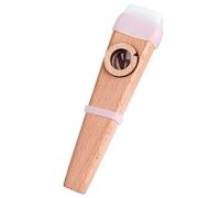 Flauta Kazoo De Madera Maciza | Accesorios Clásicos De Instrumentos Musicales Para Principiantes | Flauta Kazoo De Madera De Arce | GIOTAR UKULELE Acompañamiento Regalo De Cumpleaños Para Niños Y