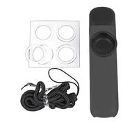 Flauta Kazoo, Instrumento de Viento Musical con Diafragma Diafragmas de Flauta Kazoo para Tocar el Rendimiento (negro