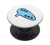 Flauta Musical de Papa Realmente como Ocarina PopSockets PopGrip Adhesivo
