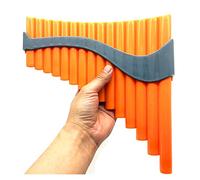 Flauta pan 15 Tubos ABS Panflute Llave De Flauta G Hecho A Mano Panpipe Instrumentos Musicales Populares Pan Pipes