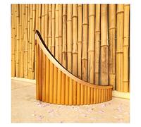 Flauta pan Flauta De Pan De Bambú Amargo Sintonizable C-tune De 25 Tubos Que Toca Un Instrumento Musical Pan Pipes (Color : 7)
