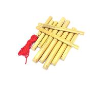 Flauta pan Instrumento Musical De Flauta De Pan De Bambú Amargo De Bambú Fino De 8 Tubos/10 Tubos Pan Pipes (Color : 8 tubes of thin bamboo 1)