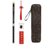 Flauta profesional china de madera Dizi, flauta portátil de secoyas, instrumentos musicales, flauta de madera portátil