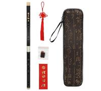 Flauta profesional china de madera Dizi, flauta portátil de secoyas, instrumentos musicales, flauta de madera portátil