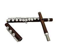 Flauta profesional Flauta Travesera Profesional Con Llave En C De 17 Agujeros