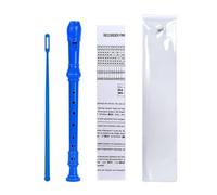 Flauta soprano profesional de estilo alemán de 8 agujeros para niños y principiantes, incluye barra de limpieza y bolsa de transporte, ideal para estudiantes y banda escolar