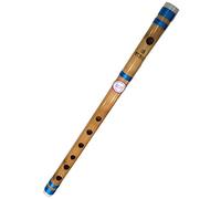 Flauta transversal Bansuri, de bambú indio, para profesional o principiante, 35,5 cm