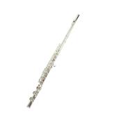 flauta transversal C key flute 16 holes 16 holes open hole silver plated flute