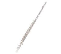 flauta travesera Flauta De Una Tecla Chapada En Plata Cuproníquel De 16 Orificios Cerrados En Tono C Para Adultos Y Niños Para Tocar Instrumentos Musicales instrumento de flauta profesional