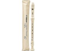 Flauta Yamaha Soprano Descant YRS-23 con escobilla y funda para flauta Yamaha