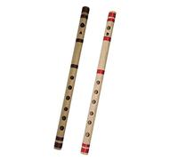 Flautas A y B Flauta de bambú medio natural Bansuri (40 cm) por Indian Collectible