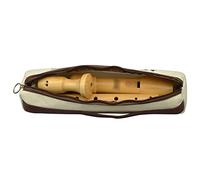 Flautas Dulces De Arce Instrumentos Musicales, Flauta Dulce Barroca Alto De 3 Segmentos, Flauta Alemana Desmontable con Llave F De 8 Agujeros, con Bolsa De Almacenamiento Y Palo De Limpieza(Baroque)
