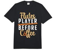Flautas Jugador Antes de amar Flauta Amante del café Flautas Ju Comfort Colors Adult Heavyweight T-Shirt