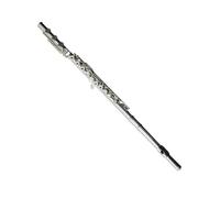 Flautas para principiantes Flauta De Plata De Ley De 18 Hoyos Orquesta Profesional Flauta De Oro Rosa Llave E Cola B(Sterling silver)